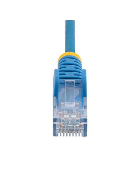 StarTech.com Cavo di Rete Ethernet Snagless CAT6 da 3m - Cavo Patch antigroviglio slim RJ45 - Blu