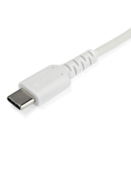 StarTech.com Cavo di Ricarica USB-C da 1m - Resistente Cavetto USB-C di Ricarica Veloce e Sync da USB 2.0 a USB Type C - Rivesti