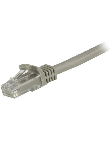 StarTech.com Cavo patch CAT6 1,5 m - Filo di rame al 100% - Connettore antistrappo - Grigio