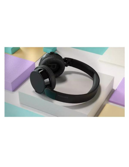 CUFFIA OVER-EAR WIRELESS BASS+ BK