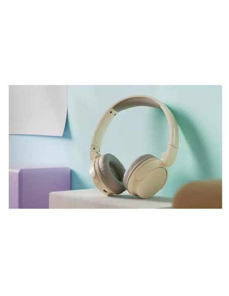 CUFFIA OVER-EAR WIRELESS BEIGE