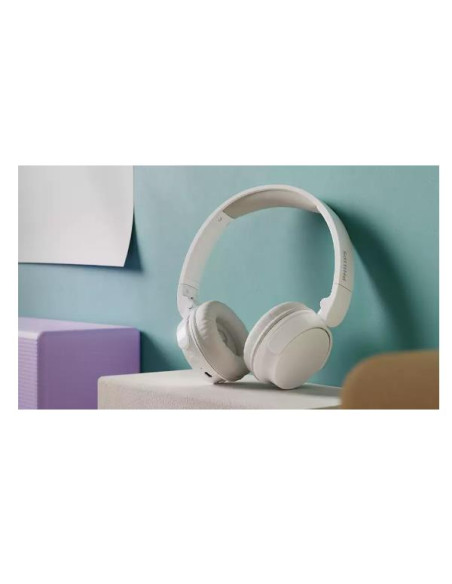 CUFFIA OVER-EAR WIRELESS WHITE