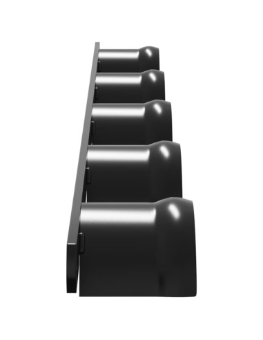 Gancio per Briglia per 5 Briglie Nero in ferro