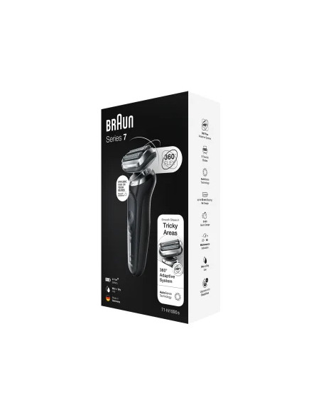 Braun Series 7 71-N1000s Rasoio Nero