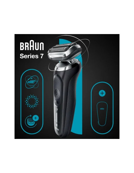 Braun Series 7 71-N1000s Rasoio Nero