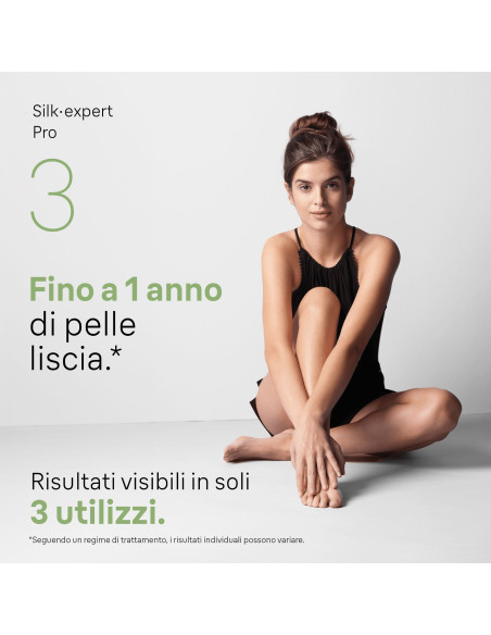 Braun Silk-expert Pro Silk expert Pro 3 PL3020, Epilatore A Luce Pulsata Donna, Per La Rimozione Permanente Dei Peli Visibili A 