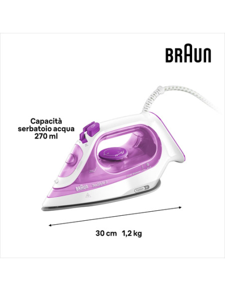 Braun TexStyle 3 Ferro a vapore SI3030PU