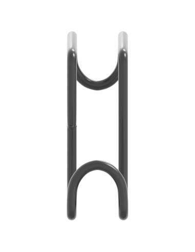 Supporti Briglie 3 pz in Acciaio Nero