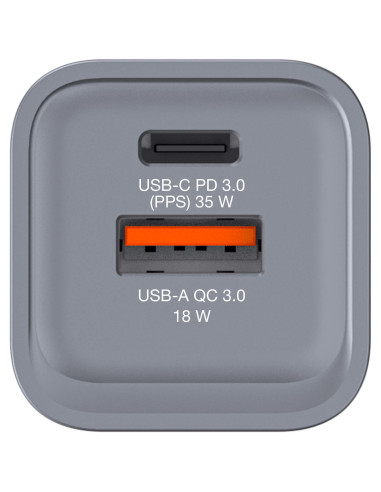 Verbatim GNC-35 Universale Nero, Grigio AC Ricarica rapida Interno