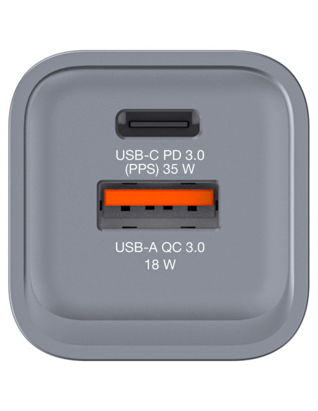 Verbatim GNC-35 Universale Nero, Grigio AC Ricarica rapida Interno