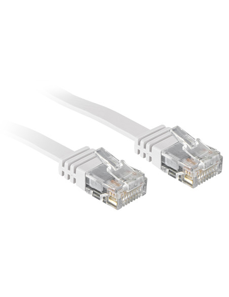 Lindy 1m Cat.6 cavo di rete Bianco Cat6