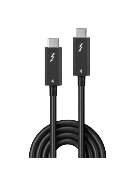 Lindy 31121 Cavo Thunderbolt 2 m 40 Gbit/s Nero
