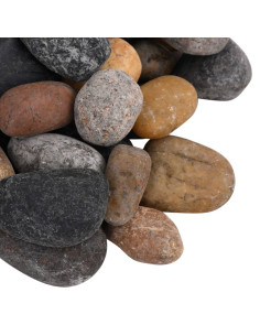 Ciottoli Levigati 10 kg Colore Misto 5-8 cm