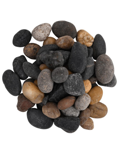 Ciottoli Levigati 10 kg Colore Misto 5-8 cm