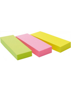 3M 671-3 pouch autoadesiva Rettangolo Verde, Rosa, Giallo 100 fogli Autoadesivo 2