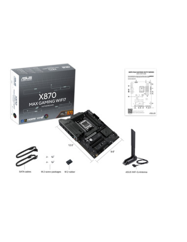 ASUS X870 MAX GAMING WIFI7 AMD X870 Socket AM5 ATX