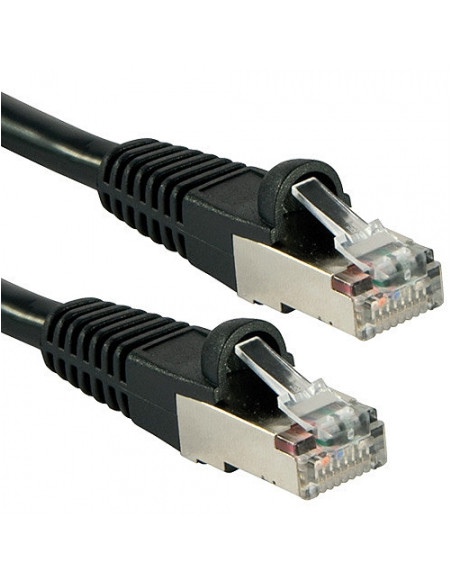 Lindy 47177 cavo di rete Nero 1 m Cat6 S/FTP (S-STP)
