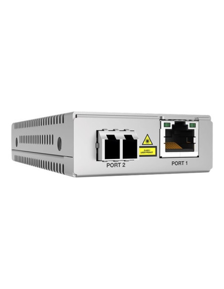 Allied Telesis AT-MMC2000LX/LC-TAA-60 convertitore multimediale di rete 1000 Mbit/s 1310 nm Modalità singola Grigio