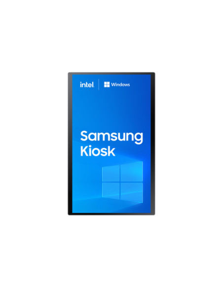 Samsung KM24C-3 Design chiosco 61 cm (24") LED 250 cd/m² Full HD Bianco Touch screen Processore integrato Windows 10 IoT Enterp