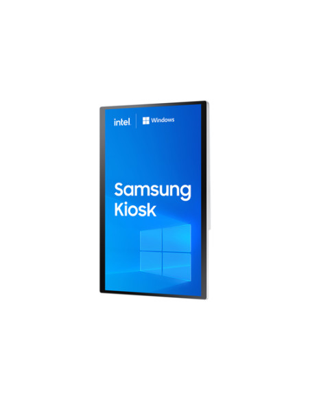 Samsung KM24C-3 Design chiosco 61 cm (24") LED 250 cd/m² Full HD Bianco Touch screen Processore integrato Windows 10 IoT Enterp