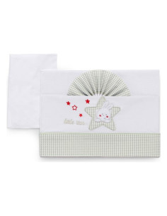 Lenzuola carrozzina Italbaby 15 3010 206 STAR Set Completo Avorio Avor