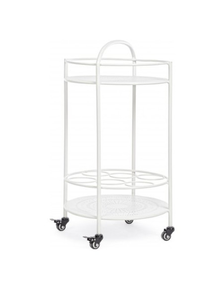 Carrello porta vivande Yes Everyday 0802888 BURTON Bianco Bianco
