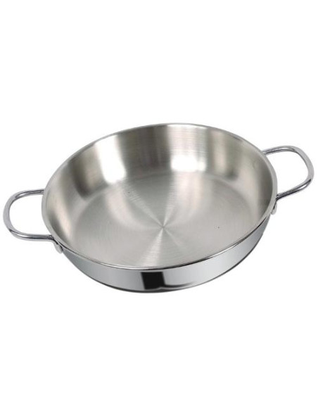 Tegame Metalsomma 300 28 DUNE Acciaio lucido