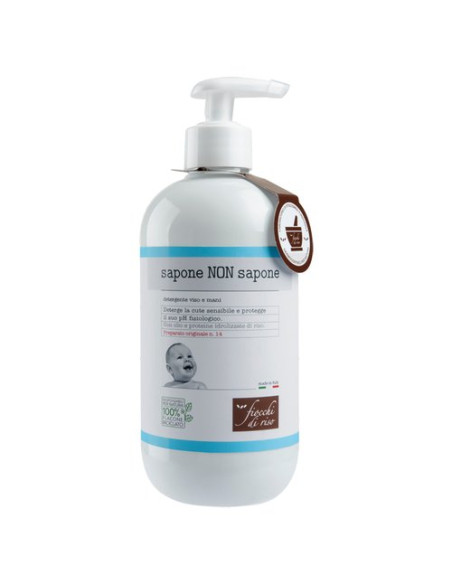 Sapone bambini Fiocchi di Riso 952527 Sapone non Sapone liquido
