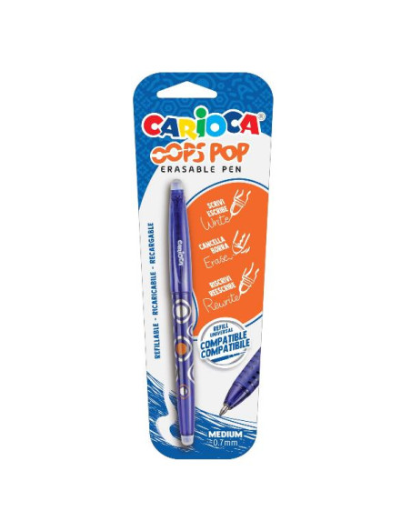 CF1 BLISTER PENNA CANCELLABILE BLU