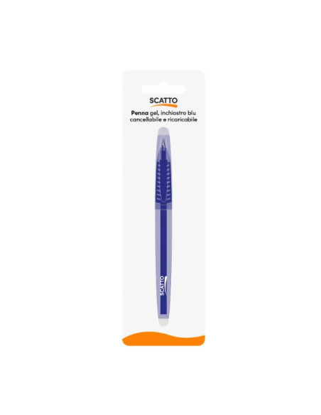 BL 1PZ PENNA GEL CANCEL 0.7MM BLU