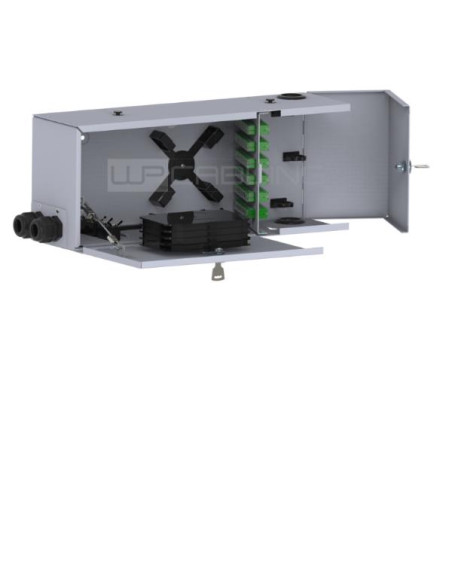 BOX OTTICO IP65 PER 48 SC GRIGIO