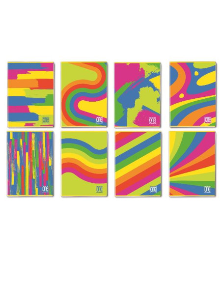 CF10 QUADERNO FANTAFLUO A4 80G 0C