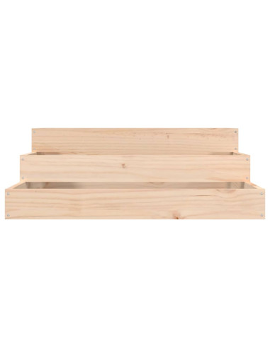 Fioriera 78x78x27 cm in Legno Massello di Pino