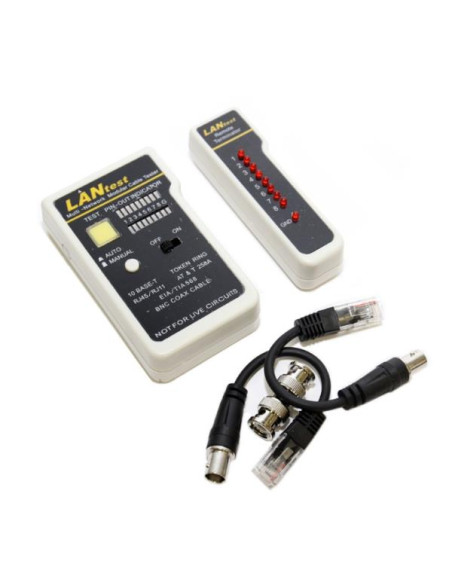 TESTER PER RJ45  RJ11/RJ12/BNC