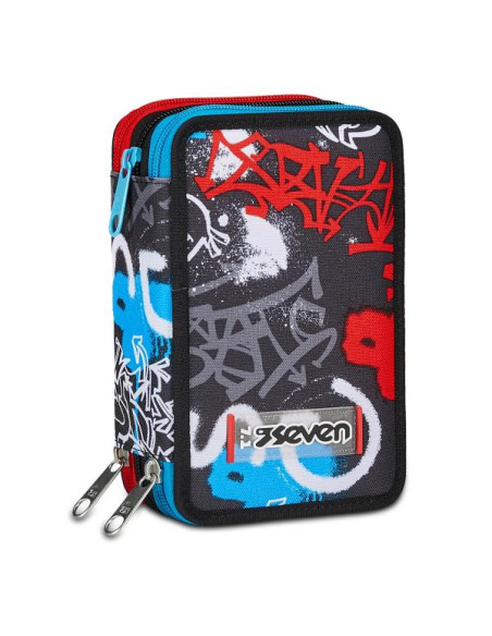 AST. 3 ZIP SEVEN - JET BLACK