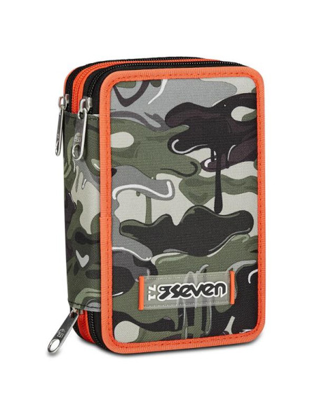 AST. 3 ZIP SEVEN - BRONZE GREEN