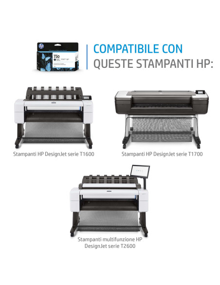 HP Cartuccia di inchiostro ciano DesignJet 730 da 300 ml