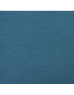 Divano per Bambini Blu 80x45x30 cm in Velluto