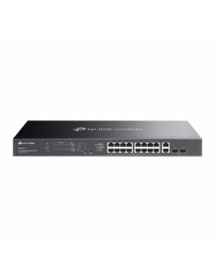 TP-Link ES220GMP switch di rete Gestito Gigabit Ethernet (10/100/1000) Supporto Power over Ethernet (PoE) Nero