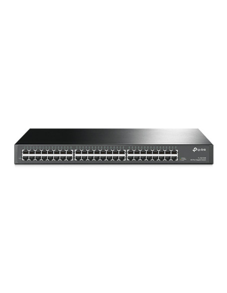 TP-Link TL-SG1048 Non gestito Gigabit Ethernet (10/100/1000) 1U Nero