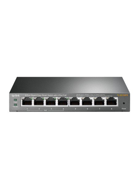 TP-Link TL-SG108PE Gestito L2 Gigabit Ethernet (10/100/1000) Supporto Power over Ethernet (PoE) Nero