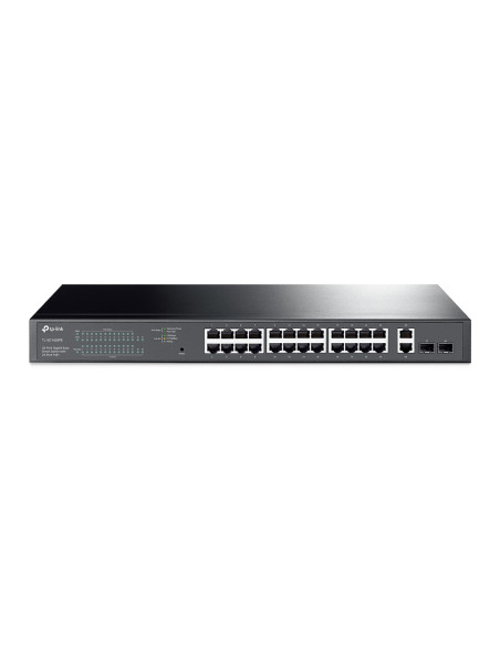 TP-Link TL-SG1428PE switch di rete Gestito L2 Gigabit Ethernet (10/100/1000) Supporto Power over Ethernet (PoE) 1U Nero