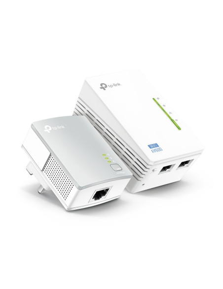 TP-Link TL-WPA4220 KIT 600 Mbit/s Collegamento ethernet LAN Wi-Fi Bianco 2 pz