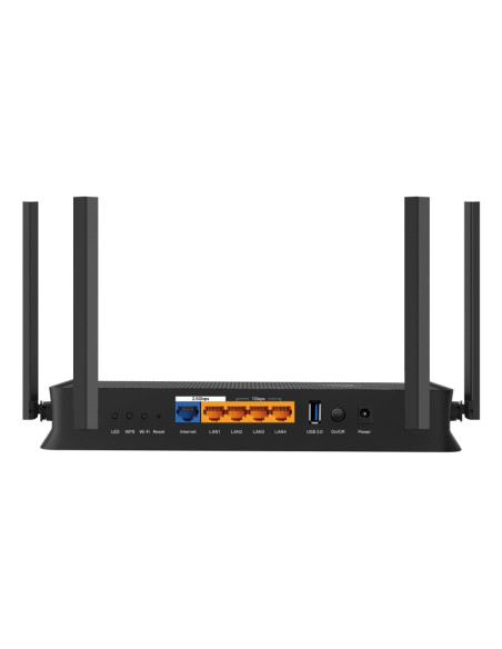 TP-Link Archer BE3600 router wireless 2.5 Gigabit Ethernet Dual-band (2.4 GHz/5 GHz) Nero