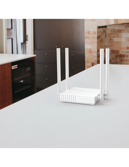 TP-Link ARCHER C24 router wireless Fast Ethernet Dual-band (2.4 GHz/5 GHz) Bianco