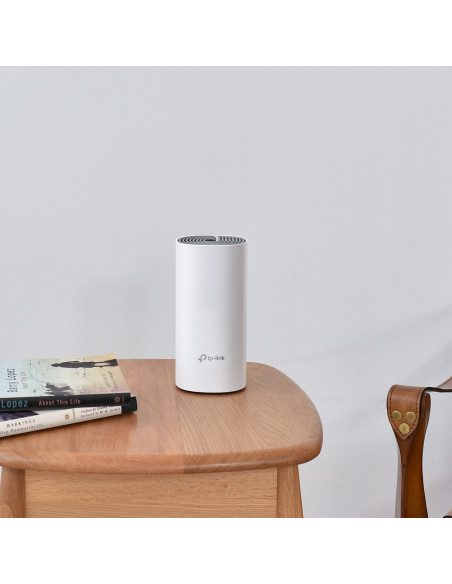 TP-Link Deco E4 (2-pack) Dual-band (2.4 GHz/5 GHz) Wi-Fi 5 (802.11ac) Bianco, Grigio Interno