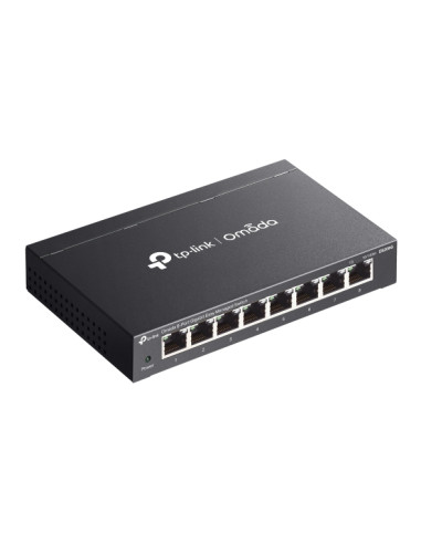 TP-Link ES208G switch di rete Gestito Gigabit Ethernet (10/100/1000) Nero