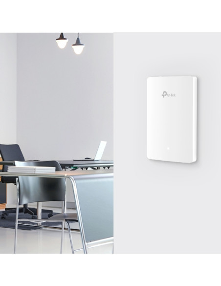 TP-Link Omada EAP615-WALL punto accesso WLAN 1774 Mbit/s Bianco Supporto Power over Ethernet (PoE)