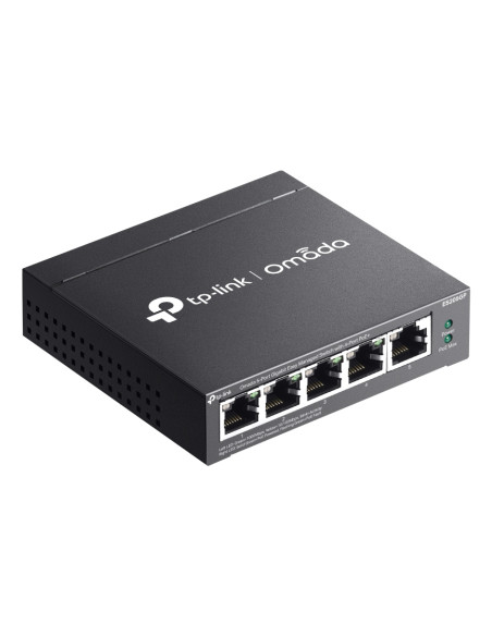 TP-Link Omada ES205G Gestito Gigabit Ethernet (10/100/1000) Supporto Power over Ethernet (PoE) Nero