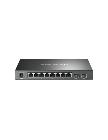 TP-Link Omada SG2210P switch di rete Gestito L2/L2+ Gigabit Ethernet (10/100/1000) Supporto Power over Ethernet (PoE) Nero